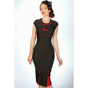 Stop Staring bombshell pinup wiggle dress